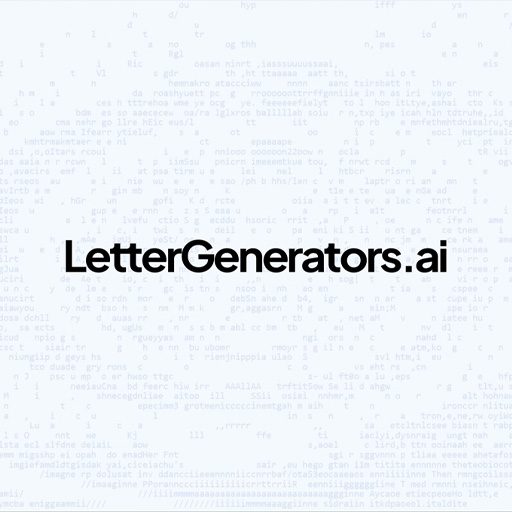 Generate Reference Letters | LetterGenerators.ai